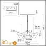 Подвесной светильник Odeon Light Bubbles 4802/36L - Фото 1