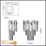 Бра Odeon Light BULLON 5069/2W - Фото 0