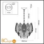 Люстра Odeon Light CABOCHON 5050/11 - Фото 0