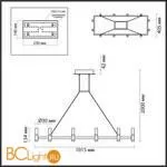 Подвесной светильник Odeon Light Candel 5009/48LA - Фото 0