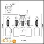 Потолочная люстра Odeon Light Candy 4861/5C - Фото 2