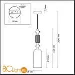 Подвесной светильник Odeon Light Candy 4861/1A - Фото 2