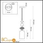 Подвесной светильник Odeon Light Candy 4861/1B - Фото 2