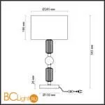 Настольная лампа Odeon Light Candy 4861/1T - Фото 2