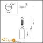 Подвесной светильник Odeon Light Candy 4861/1D - Фото 1