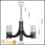 Люстра Odeon Light CAPEL 5063/8 - Фото 0