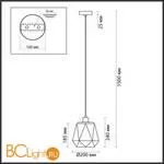 Подвесной светильник Odeon Light Capra 4997/1 - Фото 0