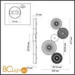 Настенный светильник Odeon Light Caramella 5416/26WL - Фото 1