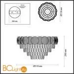 Люстра Odeon Light Catris 4972/5C - Фото 2