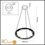 Подвесной светильник Odeon Light CAYON new 7001/55L - Фото 0