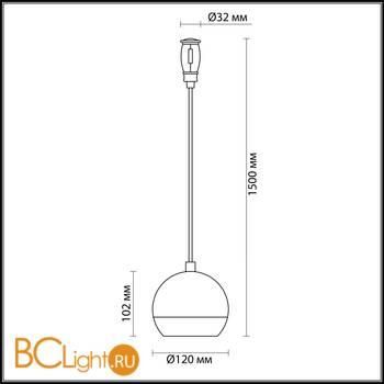Трековая система Odeon Light Cemeta 3801/1 - Схема