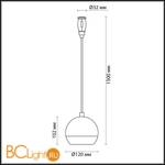 Трековая система Odeon Light Cemeta 3801/1 - Схема