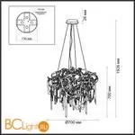 Люстра Odeon Light CHAINY 5067/12 - Фото 0