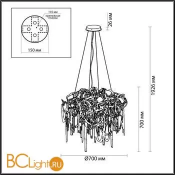 Люстра Odeon Light CHAINY 5066/12 - Фото 0