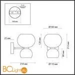 Бра Odeon Light Changi 4979/2W - Фото 1