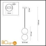 Подвесной светильник Odeon Light Changi 4980/1A - Фото 1