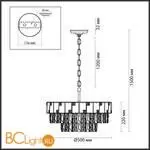 Люстра Odeon Light CHESSI 5076/11 - Фото 0