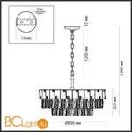 Люстра Odeon Light CHESSI 5076/12 - Фото 0