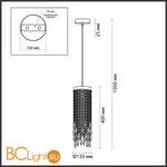 Подвесной светильник Odeon Light Chokka 5028/1 - Фото 0