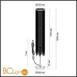 Торшер Odeon Light Chokka 5028/3F - Фото 0