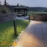 Садово-парковый фонарь Odeon Light COIL 7119/12GL