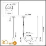 Подвесной светильник Odeon Light Colle 4358/20L - Фото 1