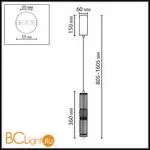 Подвесной светильник Odeon Light COLLIER 5456/12L - Фото 1