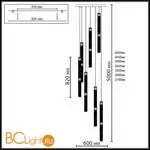 Люстра Odeon Light COLLIER 5456/210L - Фото 1