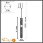 Подвесной светильник Odeon Light COLLIER 5456/18L - Фото 1