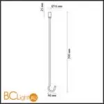 Крепление Odeon Light CORDA new 4399/40K - Фото 0