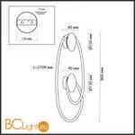 Настенный светильник Odeon Light Corda 4391/30WL - Фото 0