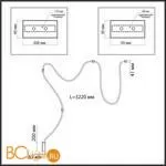 Настенный светильник Odeon Light Corda 4391/30CL - Фото 0