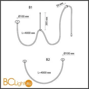Подвесной светильник Odeon Light Corda 4391/40CL - Фото 1