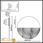 Настенный светильник Odeon Light CORK 7073/8WL - Фото 1