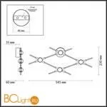 Настенный светильник Odeon Light Costella 3906/13WL - Фото 2