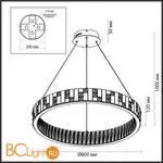 Люстра Odeon Light CROSSA 5072/100L - Фото 0