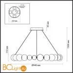 Подвесной светильник Odeon Light Crystal 5008/45L - Фото 0