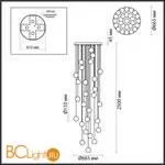 Подвесной светильник Odeon Light Crystal 5008/120L - Фото 1
