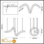 Подвесной светильник Odeon Light Crystal 5008/92L - Фото 0