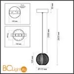 Подвесной светильник Odeon Light CRYSTAL 5008/5LA - Фото 0