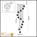 Люстра Odeon Light CRYSTAL 5008/56L - Фото 0