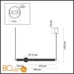 Подвесной светильник Odeon Light CRYSTAL 5008/28L - Фото 0