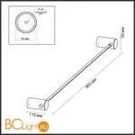 Настенный светильник Odeon Light Dalia 4395/8WL - Фото 1