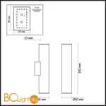 Настенный светильник Odeon Light DARIO 4245/2WA - Фото 1