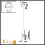 Подвесной светильник Odeon Light DEFANCE 7143/4L - Фото 0