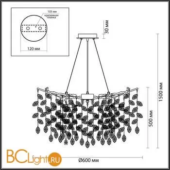 Люстра Odeon Light DELICA 4969/10 - Фото 0