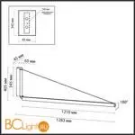 Настенный светильник Odeon Light DELTA 7023/52WL - Фото 1