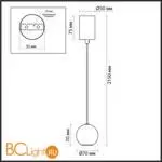 Подвесной светильник Odeon Light DEX 6625/5L - Фото 0