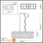 Люстра Odeon Light Edera 4976/8 - Фото 2