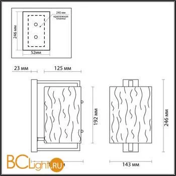 Настенный светильник Odeon Light Elegante 4888/1W - Фото 1
